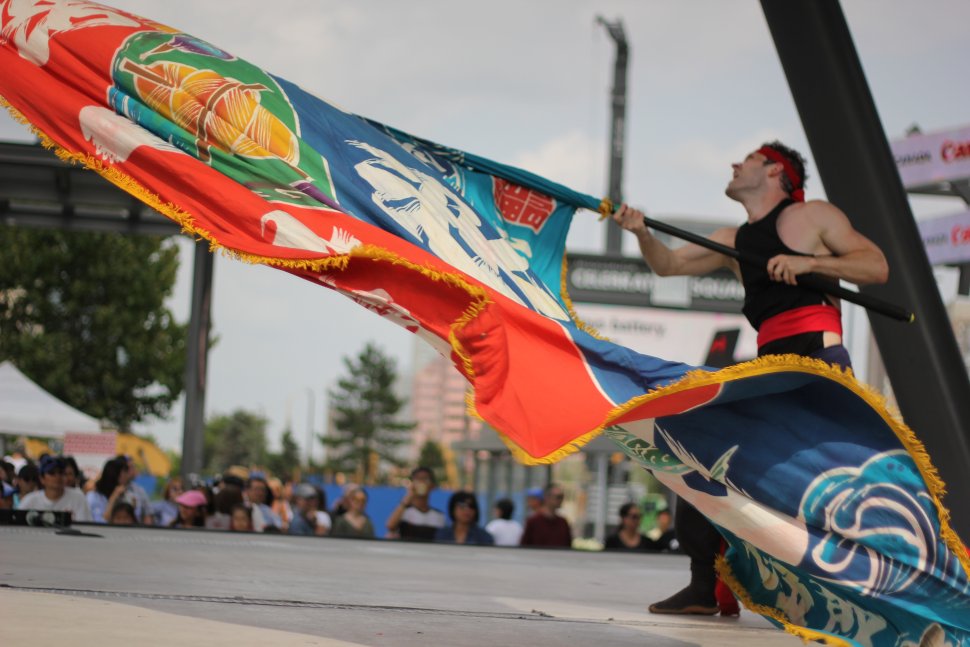Sakuramai large flag