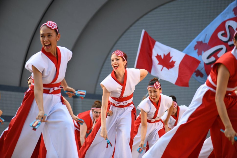 Sakuramai performing at Super Yosakoi 2019